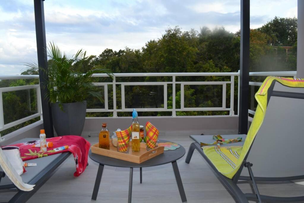 Les Villas Du Bambou - Villa Paprika Jusqu'A 6 Pers Le Gosier  Exteriör bild